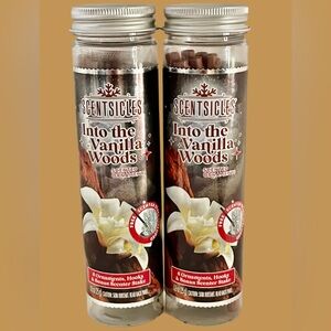 NWT 2 PACK SCENTSICLES INTO THE VANILLA WOODS BUNDLE
